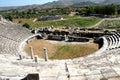Ruins of amphitheater in Milet, Minor Asia